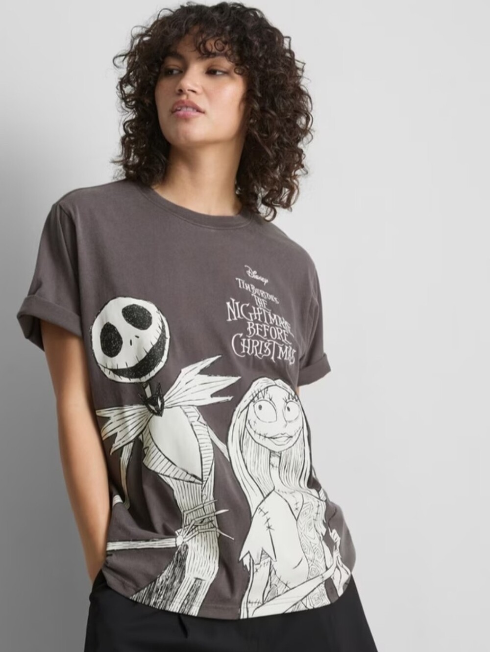 Disney Tim Burton's The Nightmare Before Christmas Graphic Primark Size L